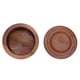 thumbnail image 4 of Men Wooden Shaving Brush Bowl, Practical Wooden Shave Cream Soap Cup Non Adhering Moderate Size With Lid For Barbershops For Face Cleaning, 4 of 8