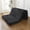 Black, variant on GOODONE 6'' Tri-Fold Mattress,Corduroy Fold Sofa Bed Memory Foam with Washable Cover,Floor Mattress for Travel,Camping,Guest,Queen,Grey,60''×80''×6''