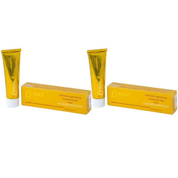 La Belle Glow Lemon Glow Ultimate Lightening Gel Tube 1oz Pack Of 2 Walmart Com Walmart Com
