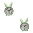 thumbnail image 4 of relayinert Cute Rabbit Deer Shaped Alarm Clock for Bedroom Nordic Style Playful and Endearing Green Rabbit 2Set, 4 of 6