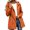 Orange, variant on Qiopertar Women's Rain Jacket Hooded Lightweight Waterproof Windbreaker Outdoor Travel Coat Zip Up Casual Loose Spring Fall Outerwear, Army Green L