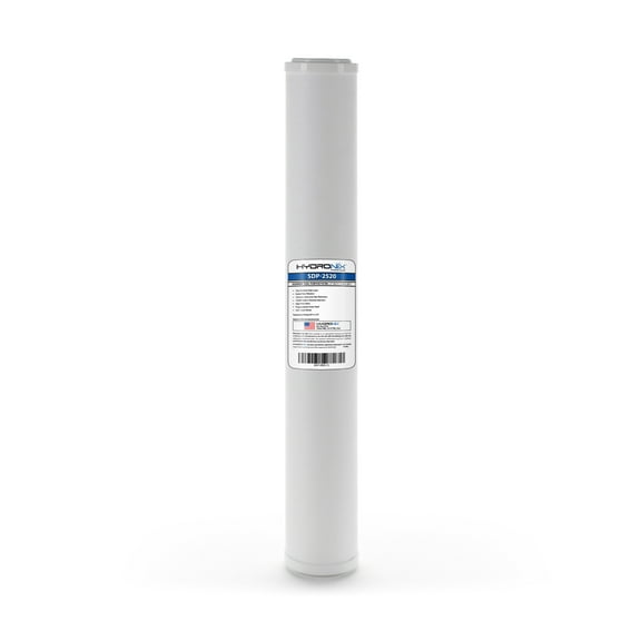 Hydronix SDP-2520 Dual Purpose Radial Flow Cartridge Sediment & Carbon, RFC-20 RFC20 comparable - 2.5" x 20"