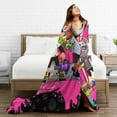 thumbnail image 5 of Splatoon Blanket, Super Soft Throw Blanket For Bed Sofa Couch, Cozy Flannel Blanket For Bedroom Livingroom, 60"X50", 5 of 9