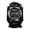 Black, variant on Steampunk Leather Watch for Men: Analog Quartz Watch with Wide Leather Strap ,Large Dial with Three-Eye Decoration and Bar Scale - for Gifts