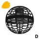 thumbnail image 1 of Flying Ball Boomerang Drone LED Light Hover Orb Fidget Toy Family Gift, 1 of 5