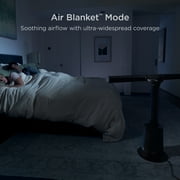 Shark TurboBlade XL Bladeless Tower Fan, 10 Speeds, 80-Ft Range, 180° Oscillation, Quiet, TF200 Charcoal