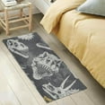 thumbnail image 5 of Coolnut Dinosaur Skull Soft Runner Rug, Washable Non-Slip Room Rug, Hallway Rug Runner for Entryway,Hallway,Bathroom,and Kitchen,39x20In, 5 of 7