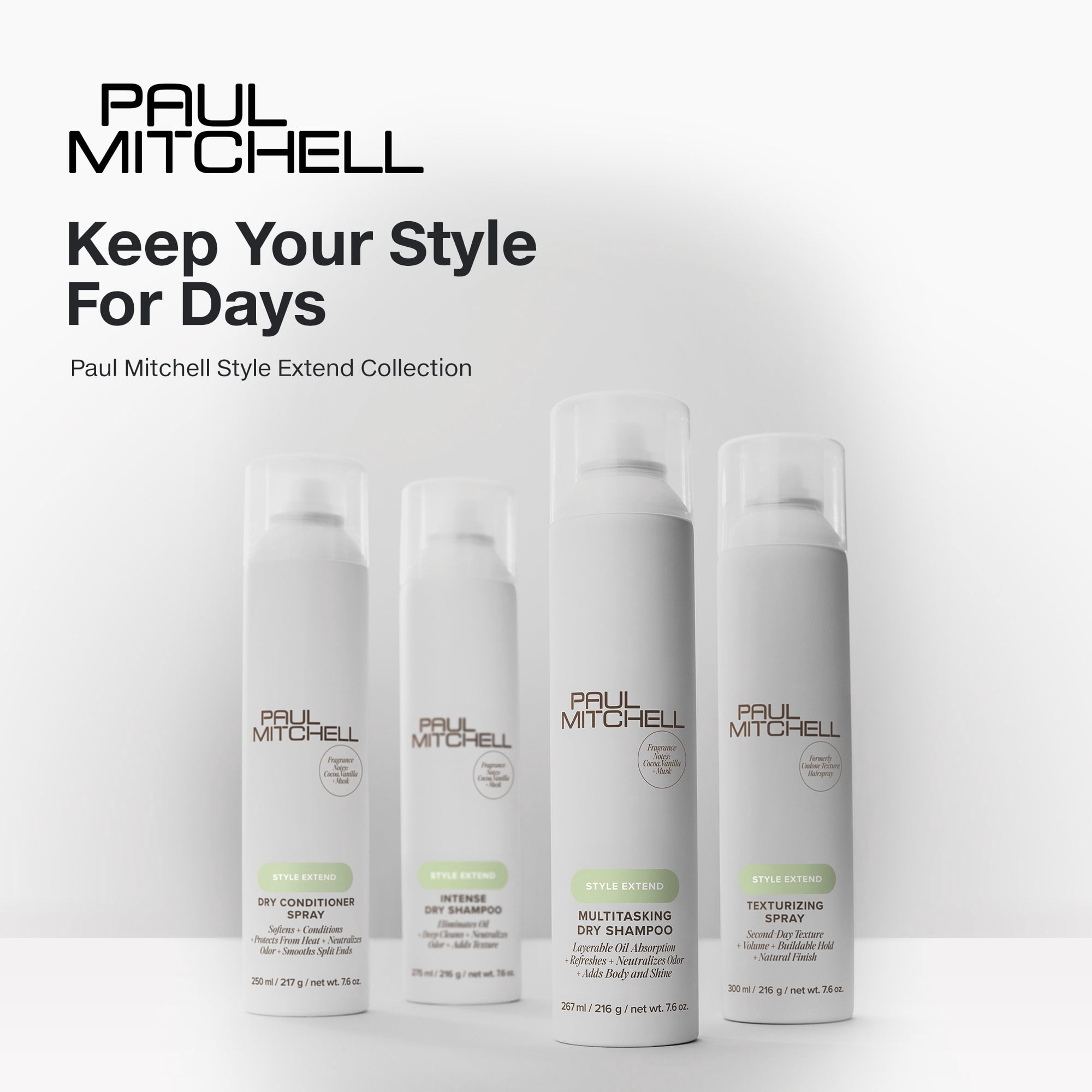Paul Mitchell Intense Dry Shampoo, Eliminates Oil + Deep Cleans, For All Hair Types, 7.6 oz