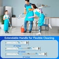 thumbnail image 4 of TASVAC Cordless Cleaning Brush with 5 Replaceable Heads, Electronics Cleaning Brush, New, 1 Total Count, 4 of 8