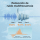 thumbnail image 3 of Tapones De Oídos Xtellar Azul Con Cancelación De Ruido Impermeables, 3 of 3