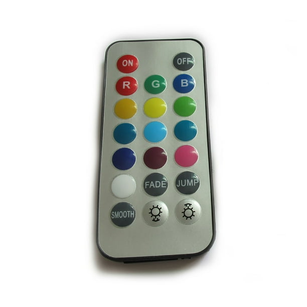 Cateissary Controlador remoto LED Accesorio de iluminación Dispositivo de interruptor a batería Controladores de lámpara de varios botones Decoración del hogar