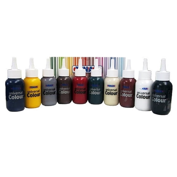 Tenax Universal Paste Multi Coloring Kit (10 Bottles 2.5 oz)