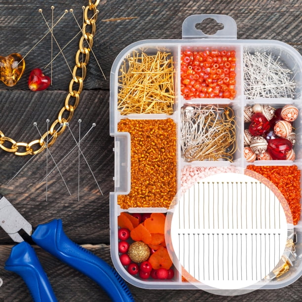 SWETRACE 400Ud Alfileres Para Bisutería Con De Bola Ideal Para Y Manualidades Creativas