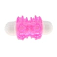 thumbnail image 2 of Cachorro Mascota Colorido Dentición Dientes saludables Masticar Entrenamiento Jugar Juguetes de pelota Rosado jinwen Juguete para perros, 2 of 6