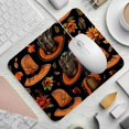 thumbnail image 2 of Thanksgiving Hat Non-Slip Rubber Bottom Printed Gaming Mouse Pad Mouse Mat - Square 8.3x9.8 Inch, Suitable for Office and Gaming., 2 of 6