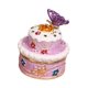 thumbnail image 5 of Caja de joyería con escultura de pastel, adorno de aleación con tapa, regalos, accesorios portátiles, decoración, vitrina organizadora para collares y Lavanda, 5 of 8