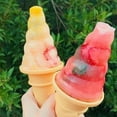 thumbnail image 5 of Uioepy Heavily Discounted Ice Cream Mold, Homemade Popsicle And Ice Cream Creative Handle Cone Pink Ice Cream Mold Homemade Popsicle Ice Cream Creative Cones With Handle Cake Mould Dessert Molds, 5 of 6