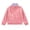 A Pink, variant on Light Jackets for Kid Children's Solid Color Casual Long Sleeve Stand Collar Outwear Velvet Warm Coat Kids Pink 3-4 Years