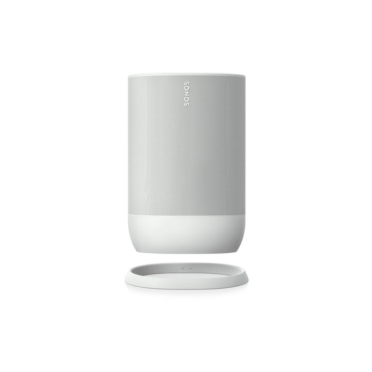 Sonos Move - Battery-Powered Smart Speaker, Wi-Fi and Bluetooth with Alexa  Built-in - Lunar White