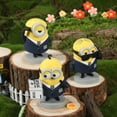 thumbnail image 2 of YOLOPARK Despicable Me 4 Toys,Collectible Minions Agent Assortment Set Decor Figures,3 Inch Minion Home Decorations for Desk and Shelf, Holiday Birthday Gifts for Ages 3 and Up,7.8cm/3in, 2 of 7