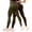 Dark Gray, variant on Women's Seamless Booty Lift Yoga Leggings - High Waisted Tummy Control Workout Pants 2 Pack