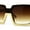 Tortoise Brown, variant on Womens Mod Luxury Squared Chic Plastic Fashion Sunglasses Red Smoke