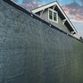 thumbnail image 2 of ALEKO  5'x50' Fence Privacy Green Windscreen Mesh Fabric with Grommets - 5 x 50 feet, 2 of 5