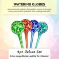 thumbnail image 4 of Blazin' Indoor Plant Glass Watering Globes, Large, Set of 4, 4 of 6