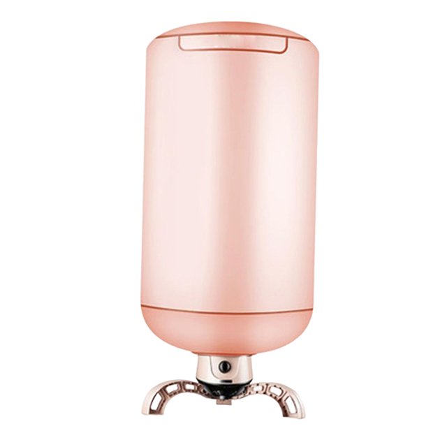 Secadora portátil con calentador Secadoras de ropa 900W Estante de secado de ahorro de energía Secadora de ropa eléctrica de viaje para dormitorio, , Rosado Baoblaze Secadora portátil