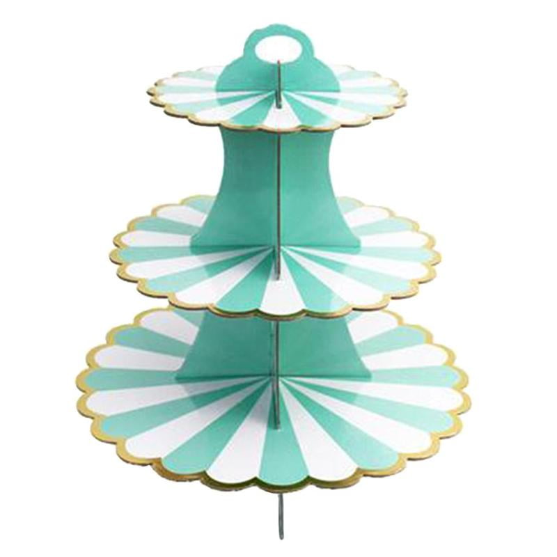 3 Tier Easy Folding Cupcake Stand Cake Display Tree Treats DIY