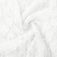 thumbnail image 5 of LWavelet Women Lace Tiered Maxi Skirt High Waist Ruffled Hem Boho Long Skirt White M, 5 of 7