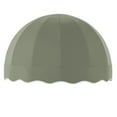 thumbnail image 3 of Awntech 4.38 Ft Bostonian Dome-Shaped Fixed Awning Canopy (52.5in x 32.25in x 26.25in), Sage, 3 of 3