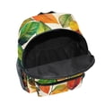 thumbnail image 6 of FORMRS School Backpack with Front Zippered Pocket 12" Student Travel Daypack, Beige Leaves, 6 of 6
