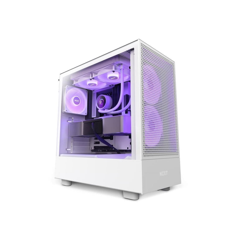NZXT H510 Elite White / Black きめ細かく AER RGB