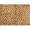 thumbnail image 1 of Ahgly Company Indoor Rectangle Abstract Brown Contemporary Area Rugs, 5' x 8', 1 of 4
