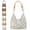 A, variant on New Fashionable Handmade Woven Bag, Crochet Bucket Bag for Women, Handbags Hobo Handmade Flower Tote Bags(F)