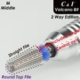 thumbnail image 3 of C & I Nail Drill Volcano Bit 2 Way Edition for Nail Tech to Nail Gel & Acrylic Nails Remove , for Electric Manicure Drill Machine, Double Hand Use, 3 of 7