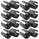 thumbnail image 1 of unbranded 100Ud Protectores De Para Patas De En Plástico Negro Para Hogar, 1 of 8