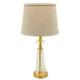 thumbnail image 2 of Sagebrook Home GLASS Lampe de TABLE 19.5", Or / Clair, 2 of 5