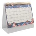thumbnail image 4 of Minimalist Pink Flip Calendar for Desk Portable Monthly Planner with Premium Paper, Space Saving Design for Home and Office Decor, 4 of 5