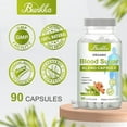 thumbnail image 5 of (2 PACK) Bunkka Blood Sugar Supplement, Natural 20 Herbs Complex, 180 Capsules - 90 Days Supply, 5 of 5
