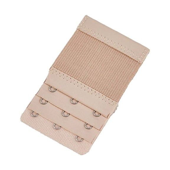TELOLY Women's Bra Extender Comfort 3 Row 3 Hook Stretchy Soft Bra Extension Strap Pack of 4 Free Size