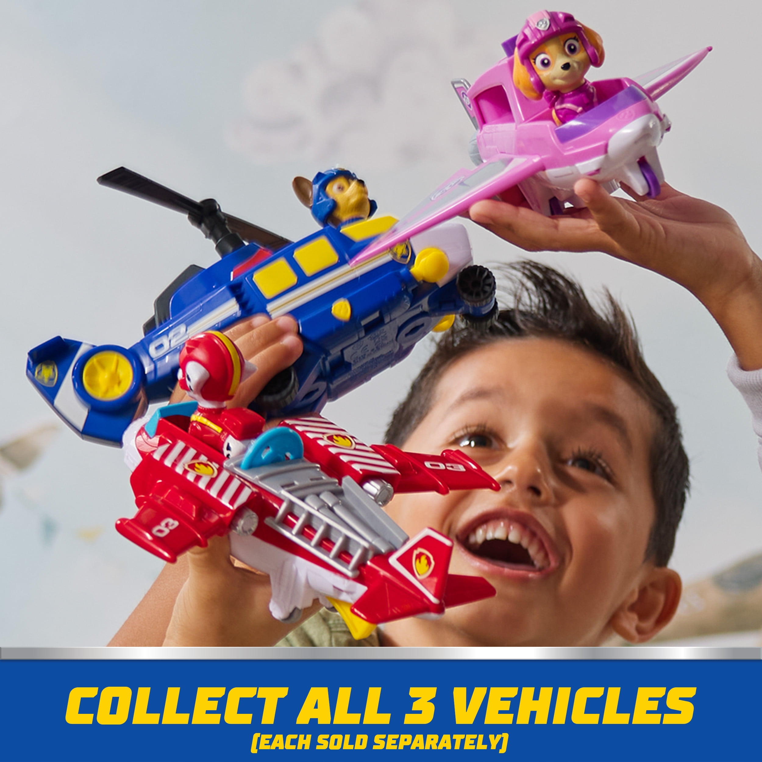 PAW Patrol: Air Rescue Hero Hydro Airplane & Marshall Figure, Air Rescue Marshall