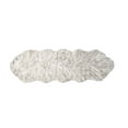 thumbnail image 1 of Luxe Gordon Faux Sheepskin Double Rug | 2'x6', 1 of 2