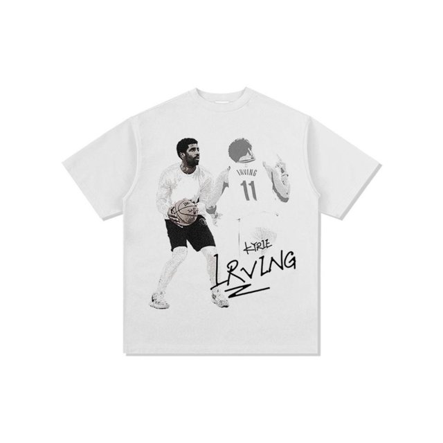 Kyriee irving Tee Vintage T-shirt unisex Cotton Crewneck Made using 100% us Cotton, Design & Printed in The uSa 2024
