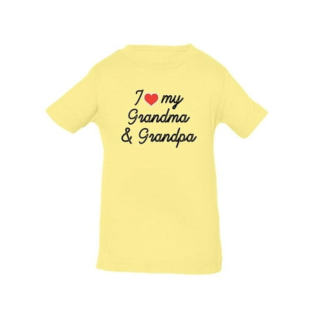

Love My Grandparents T-Shirt Infant -Smartprints Designs 12 Months