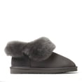 thumbnail image 3 of Fireside By Dearfoams Women's Perth Genuine Shearling Foldover Boot, 3 of 11