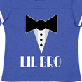 thumbnail image 4 of Inktastic Lil Bro Little Brother Mock Tuxedo Tux Boys Toddler T-Shirt, 4 of 5