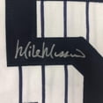 thumbnail image 3 of Autographed/Signed Mike Mussina New York Pinstripe Baseball Jersey JSA COA, 3 of 4