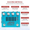 thumbnail image 2 of Pedal para bajo JOYO MONOMYTH R-26 Overdrive Amp w/ EQ, 2 of 7